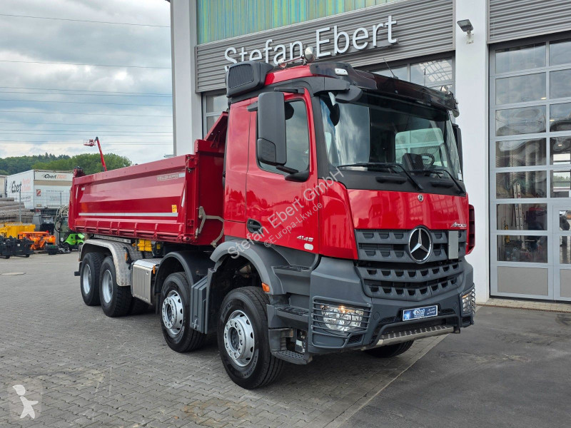 Camion Mercedes 4145 K 8x4 Meiller Bordmatik PPC
