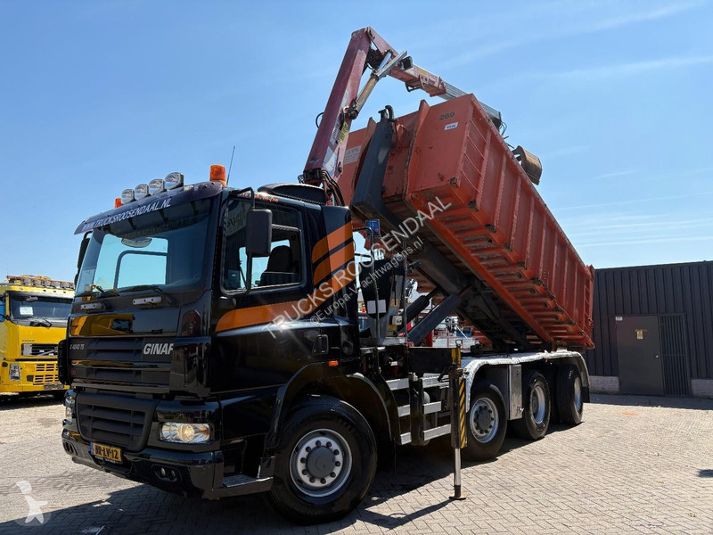 شاحنة Ginaf X 4243 TS HMF 1643 Z2 + 8x4 + HOOK...