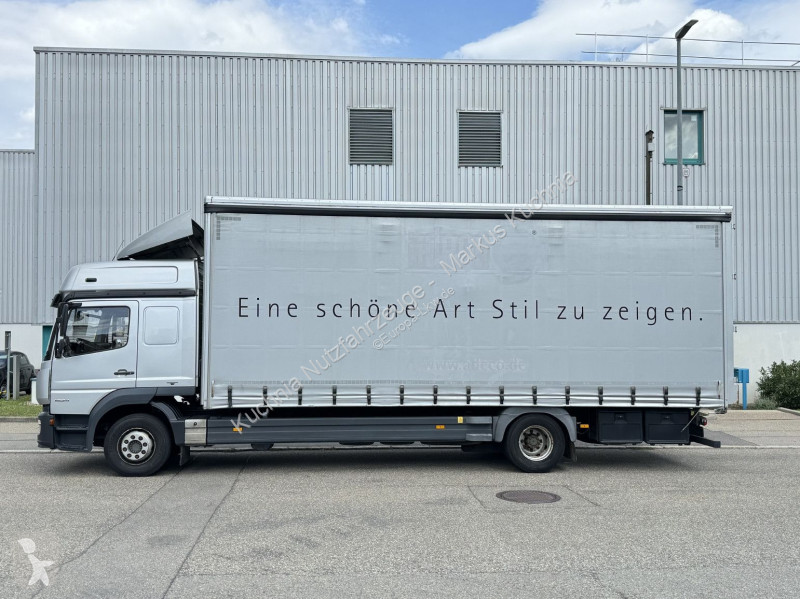 شاحنة Mercedes 1524 Alu-Koffer Schiebeplane...