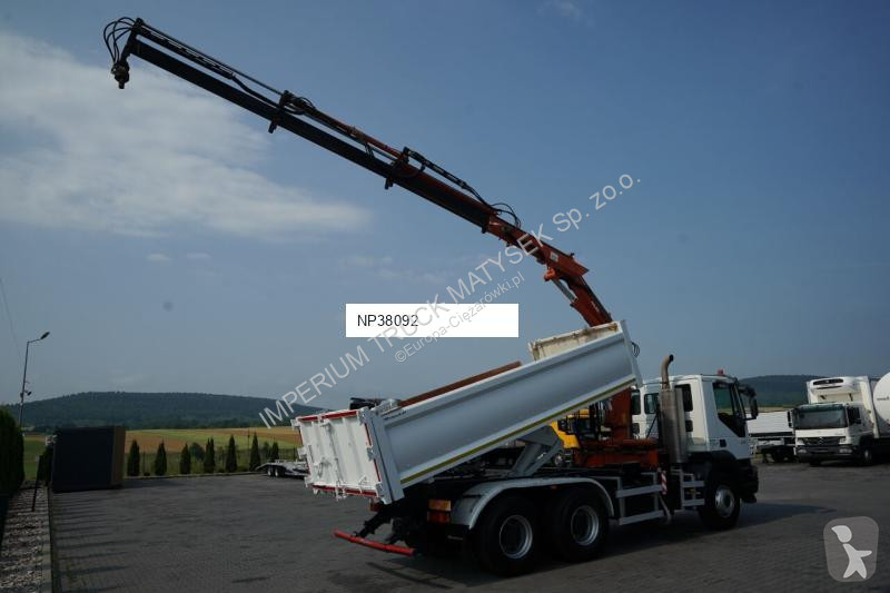 شاحنة Iveco TRAKKER 410 / 6X4 / 2 STR. WYWROTKA...