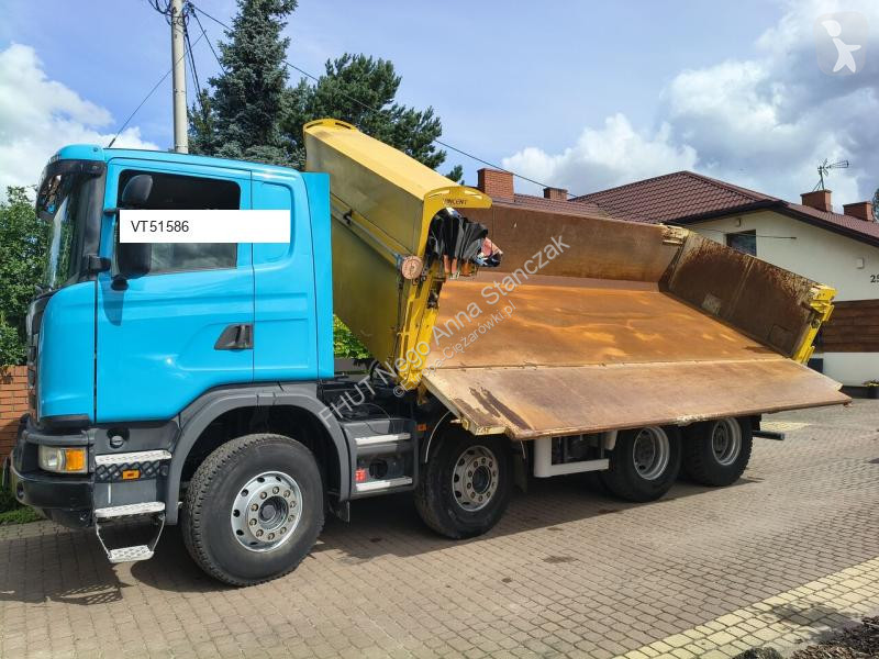 شاحنة Scania G410 8x4 2016 BORDMATIC Import