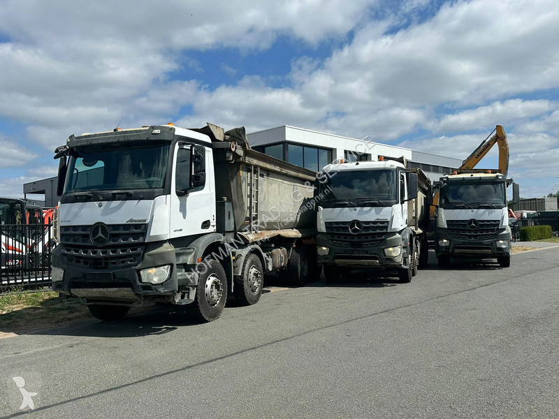 شاحنة Mercedes 4145 8x4 kipper 3x Available
