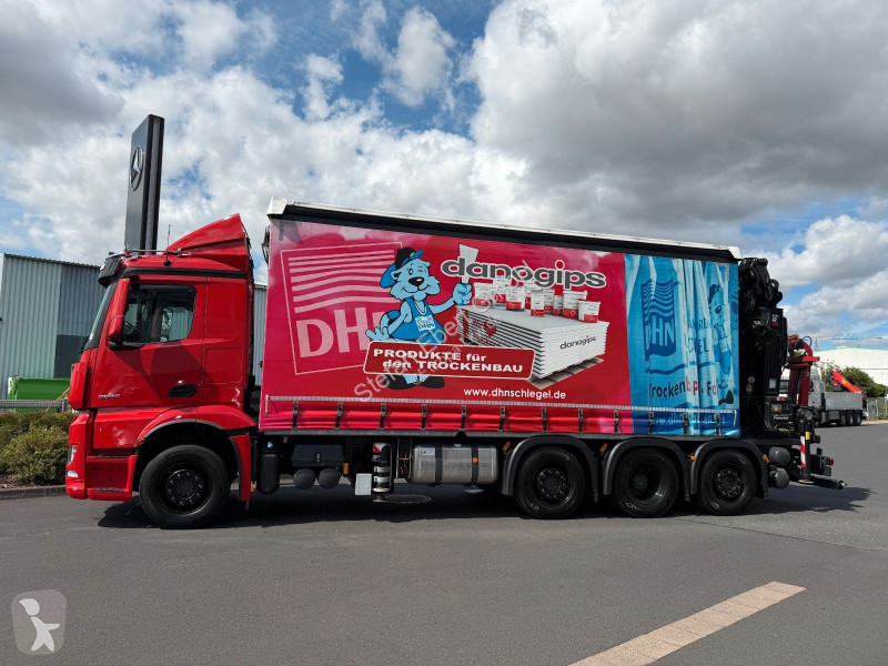 شاحنة Mercedes 3645 8x2/6 Hiab 358 E5 Jib 70X-3...