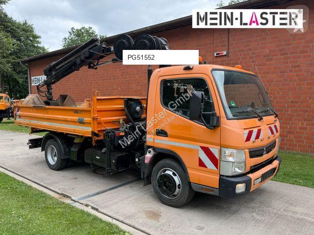 شاحنة Hiab FUSO Canter 7C18 3 S-Kipper / 055...