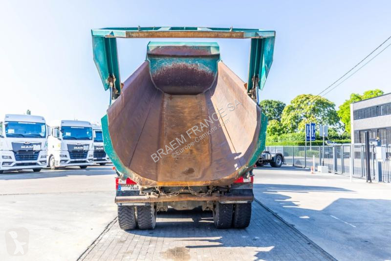 شاحنة Renault  KERAX 410 DXI+BENNE ENROCHEMENT...