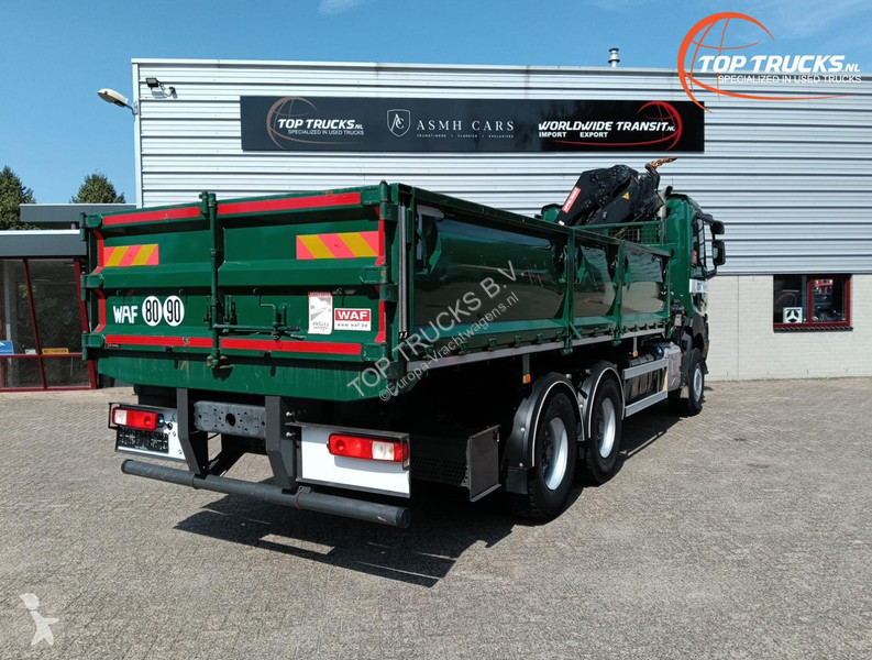 شاحنة Renault K 460 6x6 -HIAB 18TM Crane,...