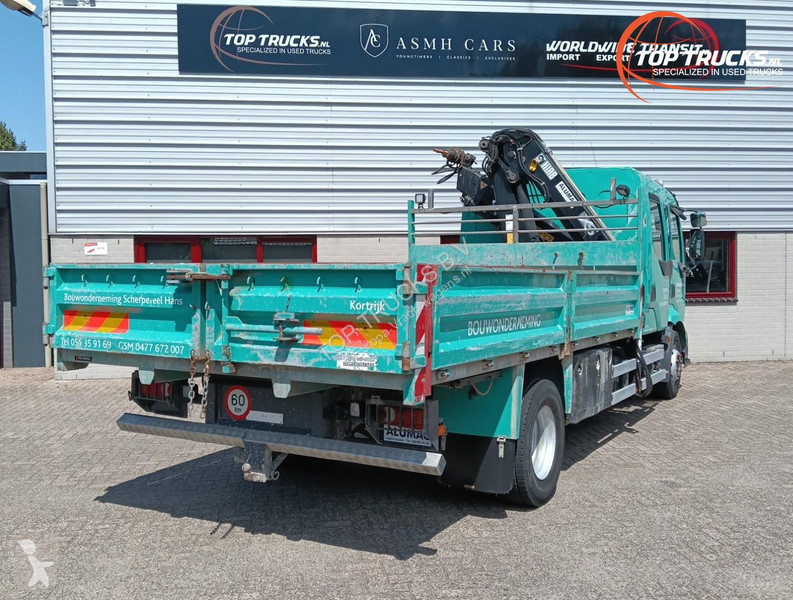 Lastbil Renault 220 DCI Hiab 9TM Kraan, Crane,...