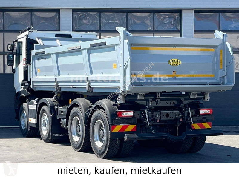 Kamión Renault C 480 8x4 Meiller Bordmatik,...