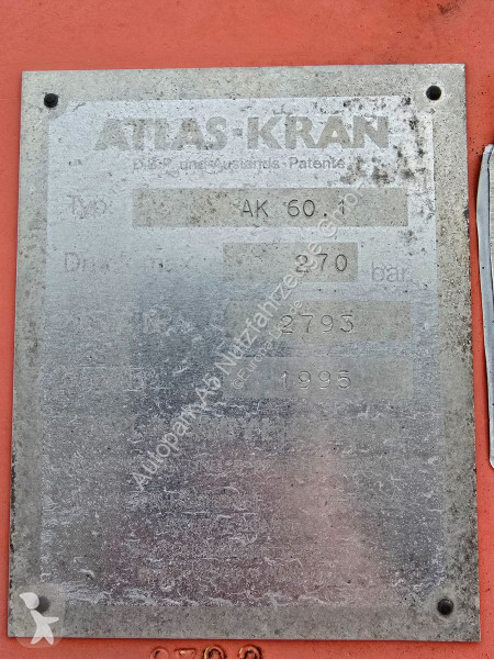 Teherautó  Kran Ladekran Atlas 60.1 - 6,5 / A2...