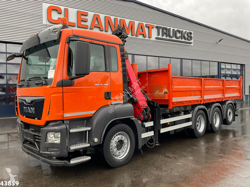 شاحنة MAN 35.400 8x4 Euro 6 Palfinger 17...