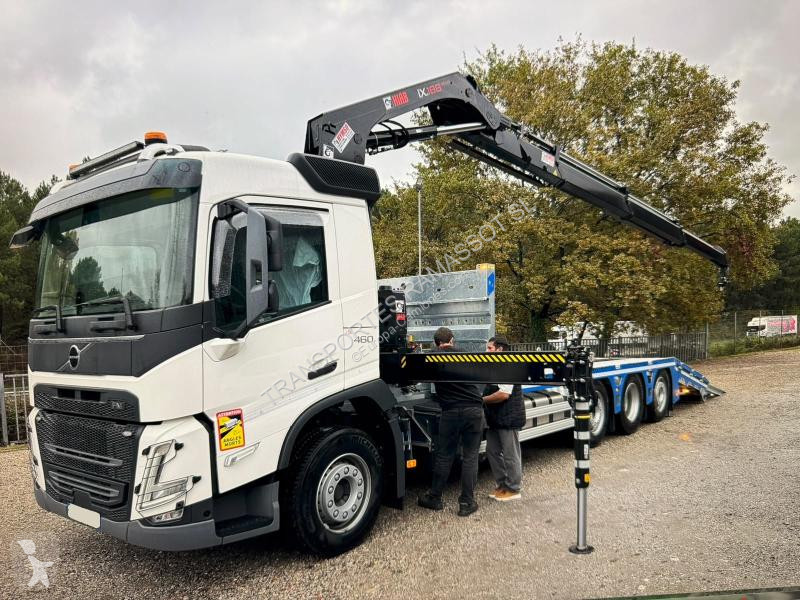 Lastbil Volvo 460  8x2 TRIDEM - GRUE HIAB...