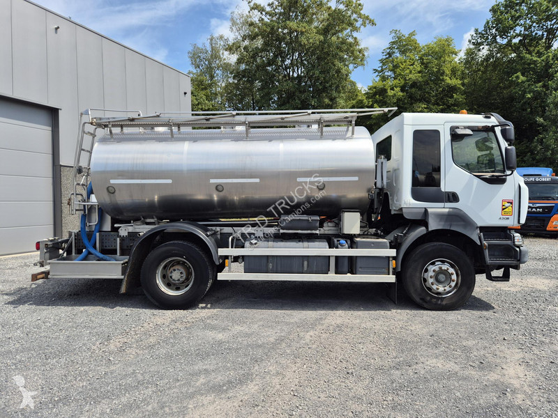 شاحنة Renault 430 11000L INSULATED INOX TANK -...