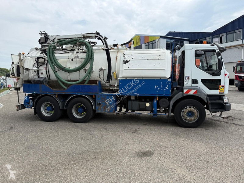 شاحنة Renault 370 6x4 Vacuum tank 12,000...