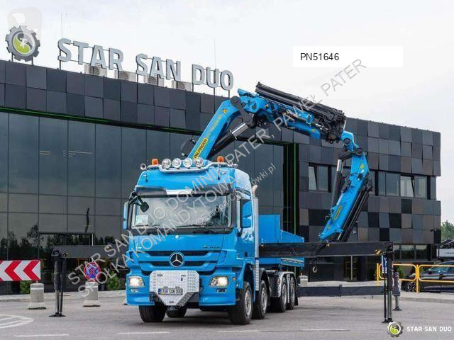شاحنة Mercedes ACTROS 4155 8x4 Palfinger PK...