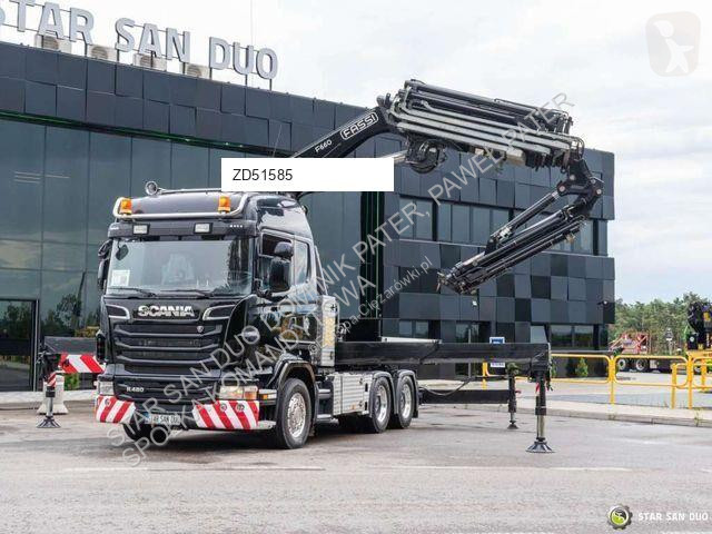 Камион Scania R480 6x4 FASSI F660RA.2.26...