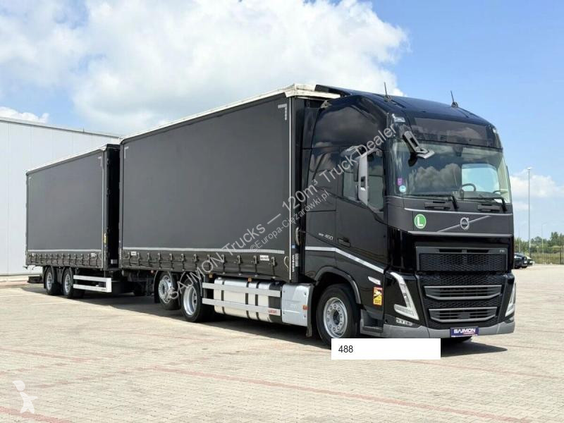 شاحنة Volvo FH 460 / ZESTAW TANDEM 120M3 /...
