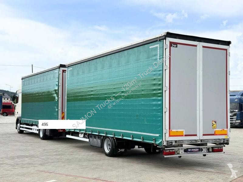 شاحنة DAF XF 450 / ZESTAW TANDEM 120 M3 /...