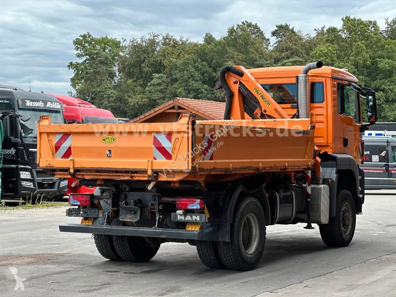 شاحنة MAN TGS 4x4 BL Meiller-DSK,Palfinger...