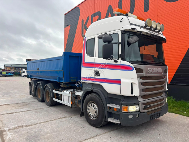 شاحنة Scania R 480 8x4*4 RETARDER / BOX =5665 mm