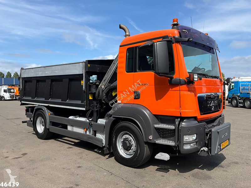 شاحنة MAN TGS 4x4 Hiab 11 Tonmeter laadkraan