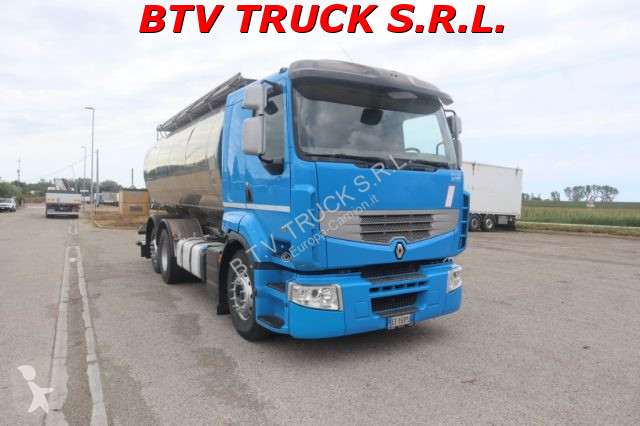 Camion Renault PREMIUIM 460 DXI CISTERNA DA LATTE