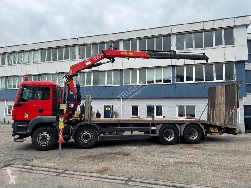 شاحنة MAN 35.360 8X2 + FASSI F165A 2.22 +...