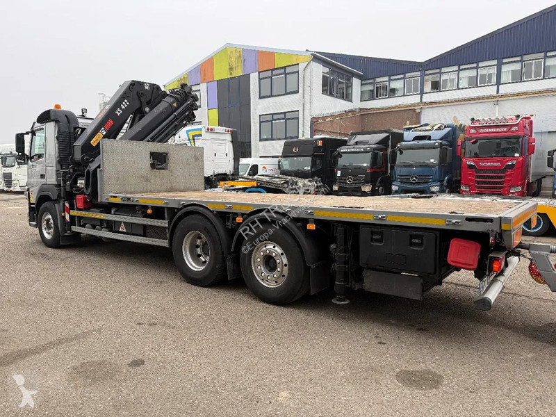 شاحنة Volvo 460 6X2 HIAB 422-6 + 2 AXLE TRAILER