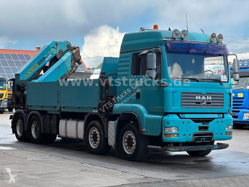 شاحنة MAN 35.430 8x4 BL Baustoff PALFINGER...