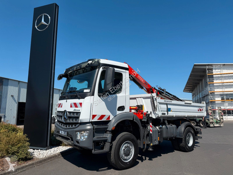 Camião Mercedes 1832 AK 4x4 Fassi F120B.1.23 E...