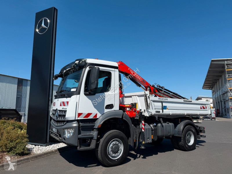 Camion Mercedes 1832 AK 4x4 Fassi F120B.1.23 E...