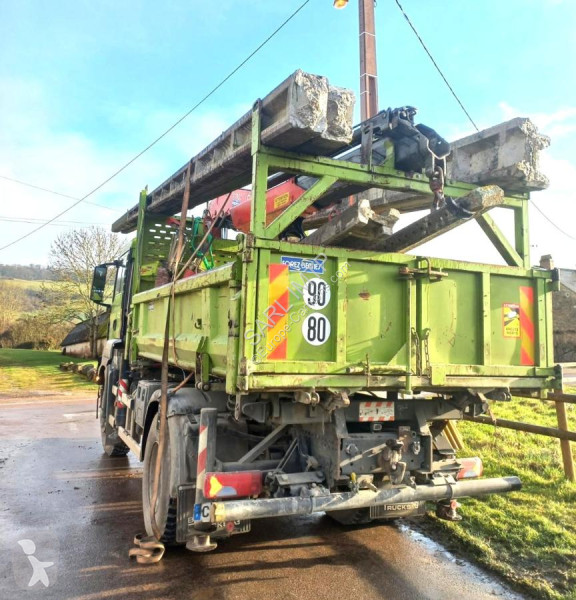شاحنة MAN 4X4  GRUE FASSI AVEC TELECOMMANDE