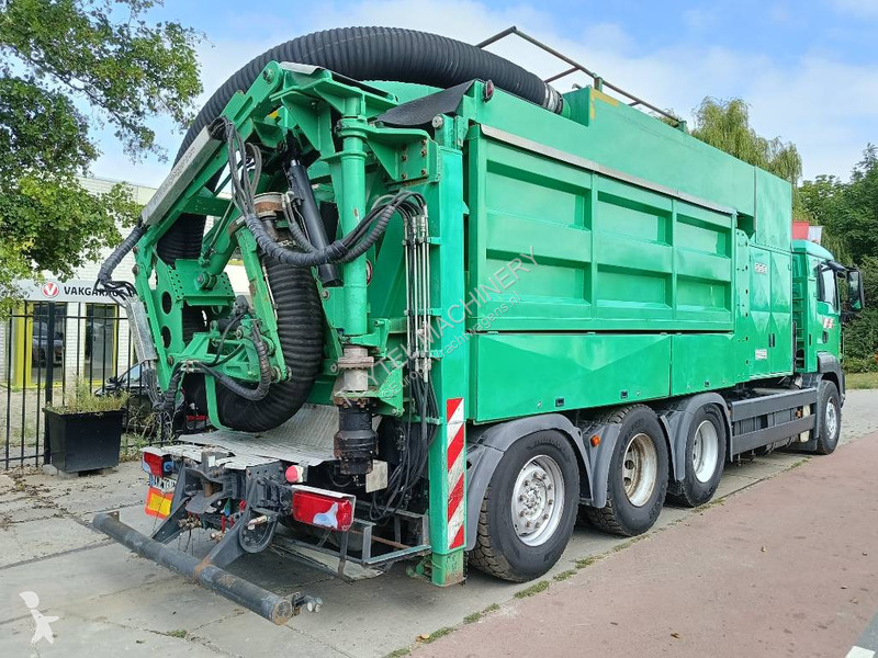 شاحنة MTS 4A 14T 36.000V MAN saugbagger vacuum...