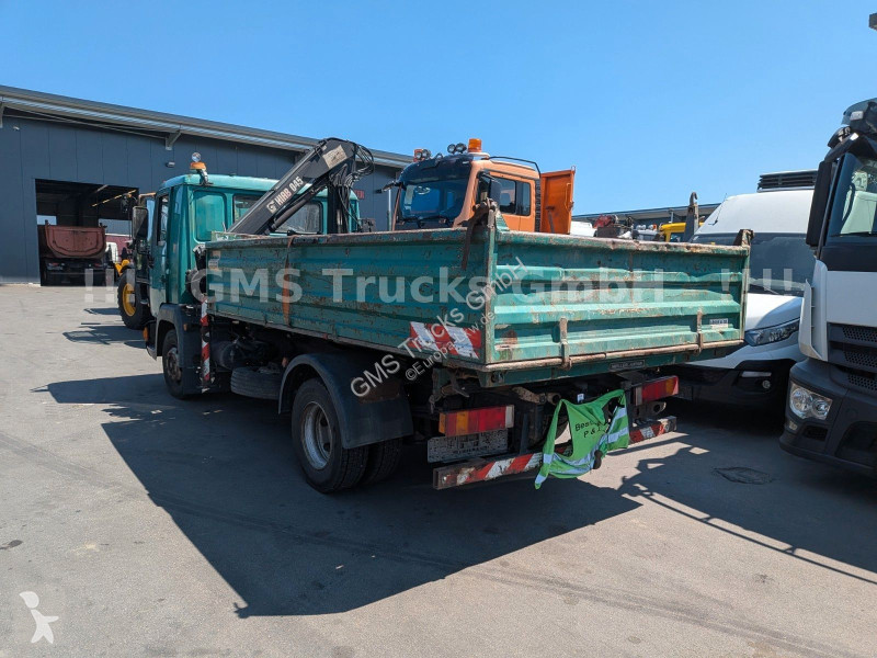 شاحنة MAN / Hiab 045 Kran / Kipper Meiler