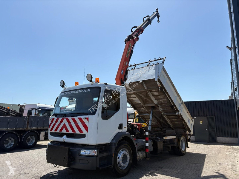 شاحنة Renault + PALFINGER PK 10000. 2 X EXT. +...