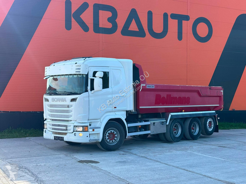 شاحنة Scania R580 8x4 RETARDER / HYDRAUIC...
