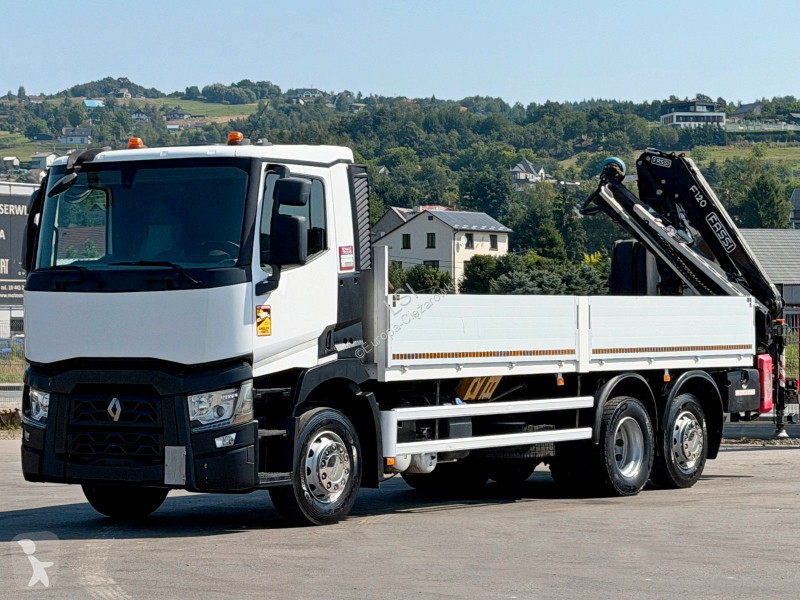 شاحنة Renault T 380 * FASSI F120B.2.22 + FUNK *...