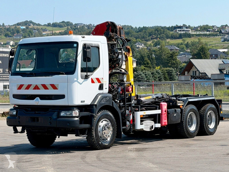 Camion Renault KERAX 370 DCI * ABROLLKIPPER...