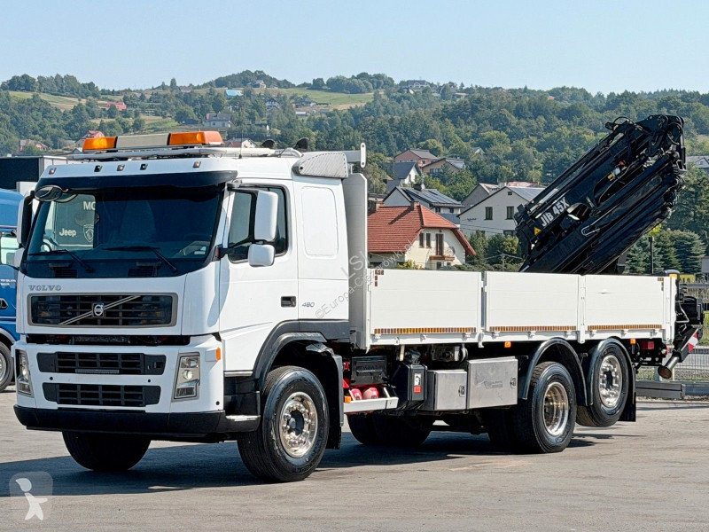 شاحنة Volvo 460 * HIAB 166 E-5 HIPRO + JIB 43X...