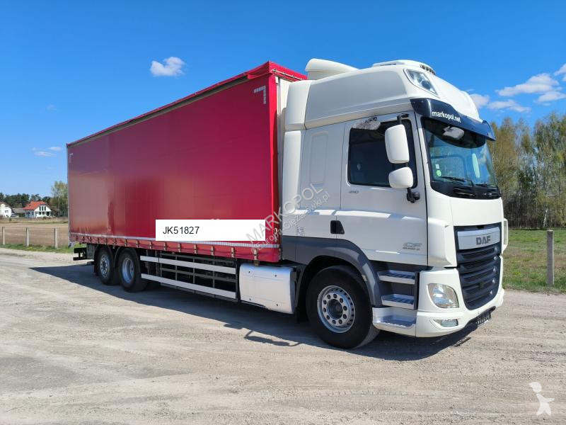 شاحنة DAF CF410/ AUTOMAT/ SOLÓWKA/ 6x2/ OŚ...