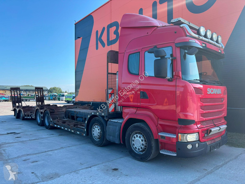 شاحنة Scania R 490 8x4 + Släpet Smemax 2 axle...