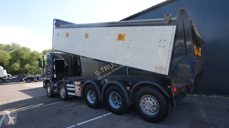 شاحنة Scania 410 10x4 Tipper truck 626.200km