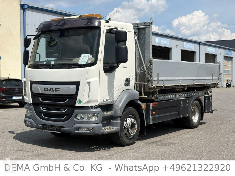 شاحنة DAF 290*3 Seiten Kipper*Rampen*Klima*AHK*