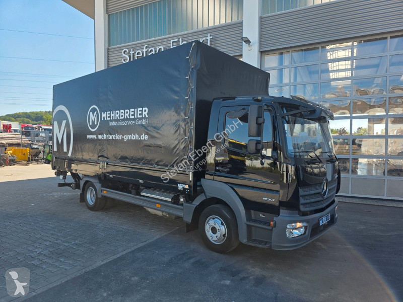 شاحنة Mercedes 824 L Bär LBW 1.000kg AHK Klima...