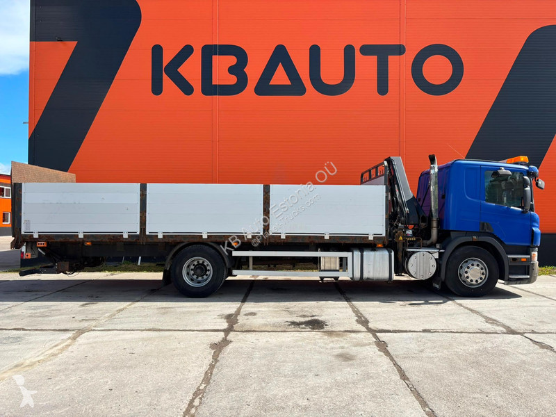 شاحنة Scania P 320 4x2 HIAB 077B-2 / PATFORM...