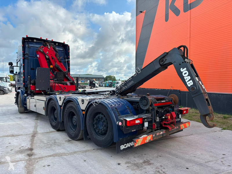 شاحنة Scania R580 8x4*4 BIG AXES / RETARDER /