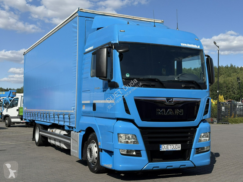 شاحنة MAN TGX 18.360 4X2 E6 Nowe Plandeki...