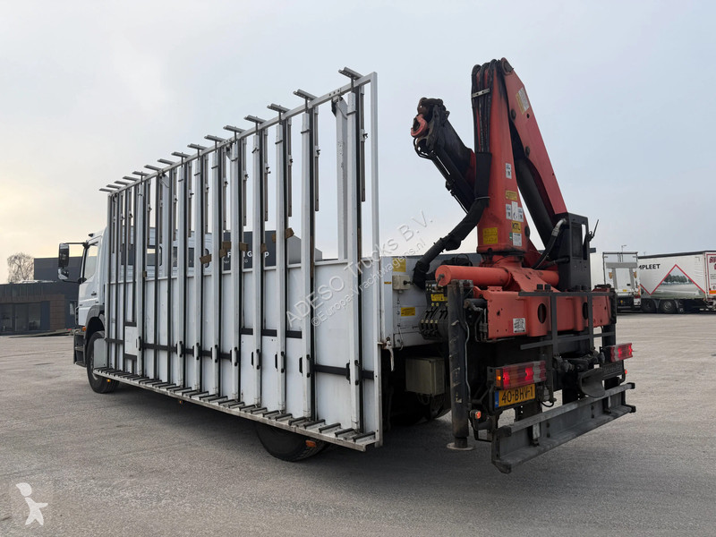 شاحنة Mercedes 1833 met Palfinger PK12000...