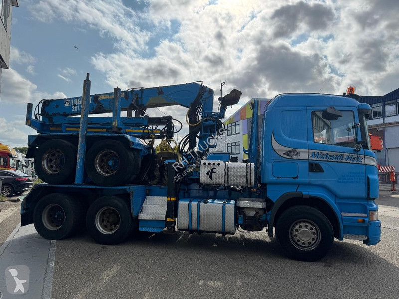 شاحنة Scania R580 6X4 + OGIFT F251S89A + 2 AXE...