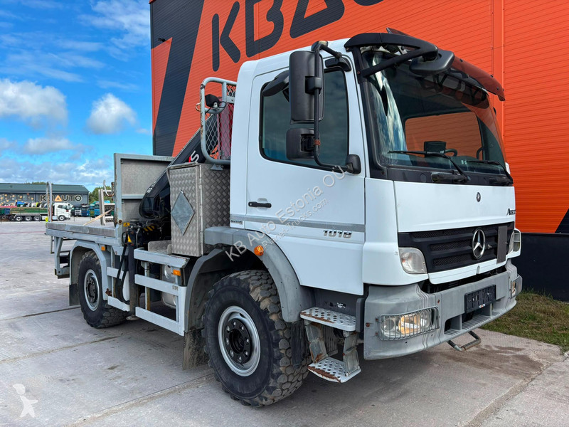 شاحنة Mercedes 1018 4x4 Hiab 077 - B3 HiDUO