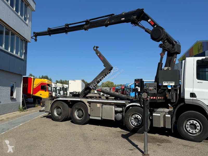 شاحنة DAF 400 8X4 EURO 6 + HIAB X-HIDUO 256EP-4...